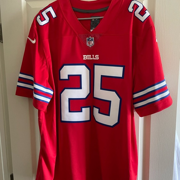 Authentic On-Field Bills Jersey - Picture 1 of 5